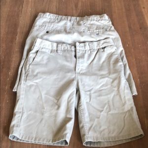 Hurley Khaki Shorts-Set of 2